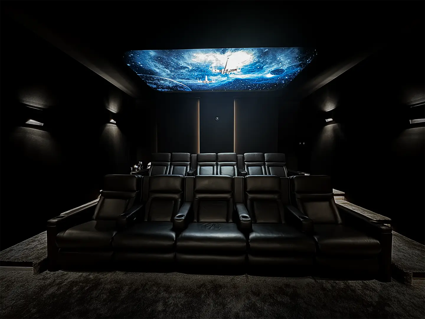 Privat hjemmekino BG Northern Interior | Din Design Studio i Göteborg